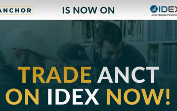 Anchor Stablecoin is Now Live and Available for Trading on IDEX Exchange