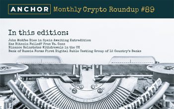 Saying Goodbye to John McAfee, Is BTC Failing or Coming Back, Binance Gets Back on Its Feet While Bank of Russia Pilots Digital Ruble