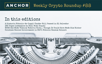 History Made in El Salvador, IRS Continues to Fight Crypto, Vitalik’s DOGE Story, Coinbase Was NOT Helping DOJ With Ransom Seizure